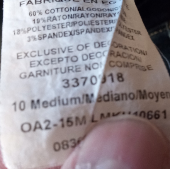 Lee easy fit 10 medium - Picture 7 of 12